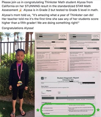 Thinkster Alyssa's case study