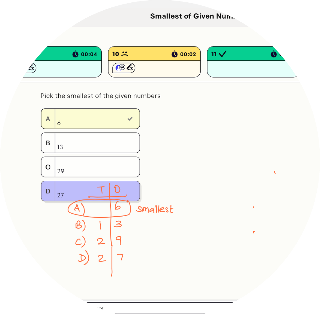 Daily grading and feedback on worksheets